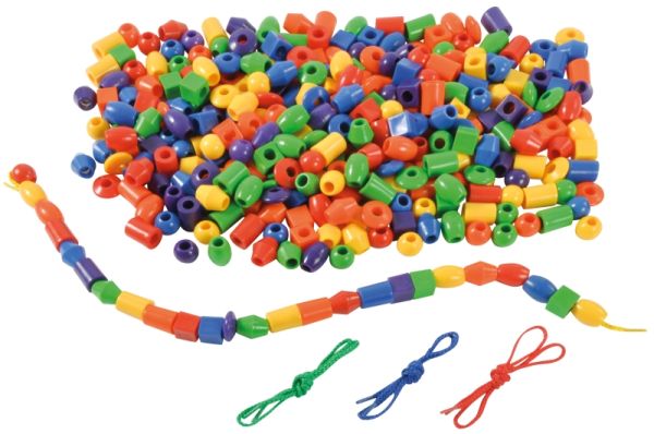 Threading Pearls colourful mixed