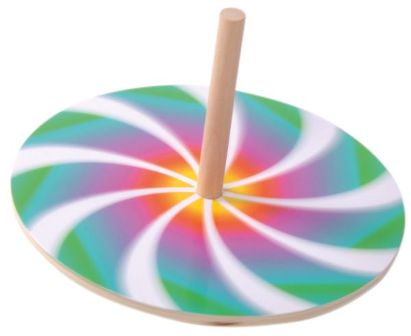 Spielkreisel mit 10 Scheiben