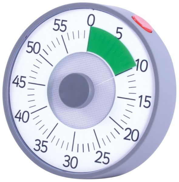 Time hand with battery