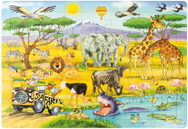 Puzzle safari