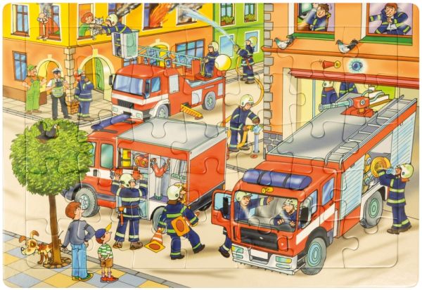 Puzzle fire fighters