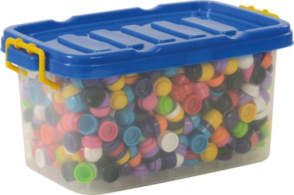 Stacking Caps coloured 1000 pcs
