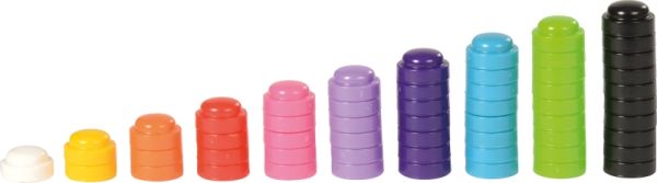 Stacking Caps coloured 1000 pcs