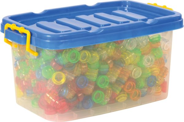 Stacking Caps transparent 1000 pcs