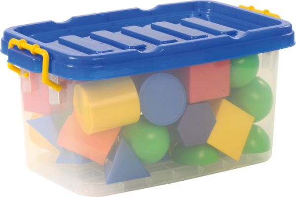 Geometric Shapes coloured 36 pcs