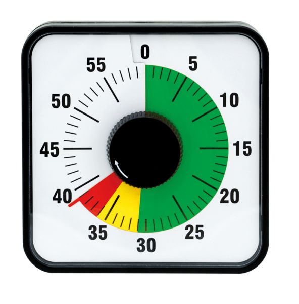 Running timer magnetic with traffic lights disc