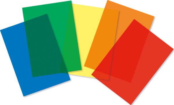 Transparent sheets 5 pcs A4