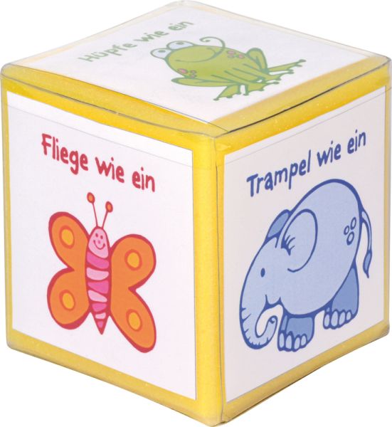 Cube with pockets 8 cm