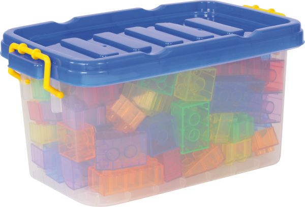 Construction Blocks clear set of 90