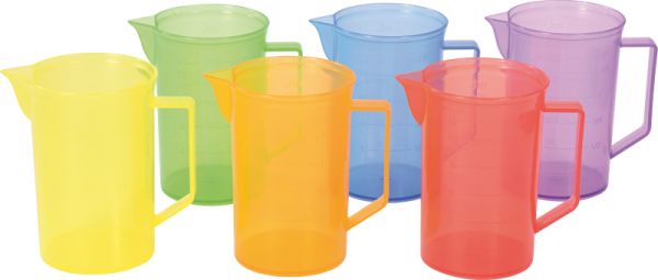 Measuring Cups clear set of 6
