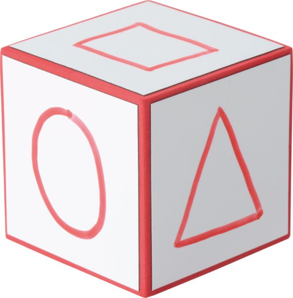 Eraser dice set of 4