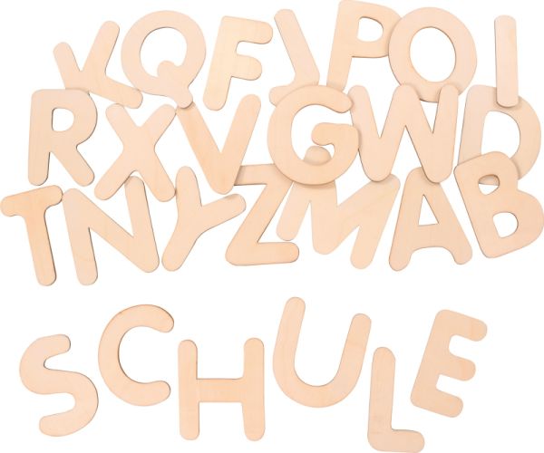 Wooden letter B