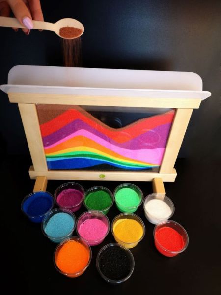 Creativity Frame with sand