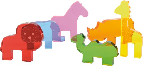 Acryl Wildtiere 6er Set