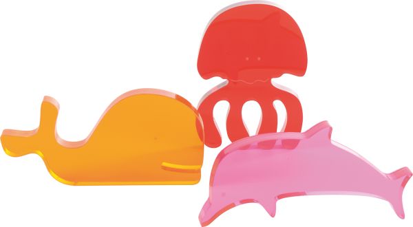 Acrylic Sea Animals set of 6