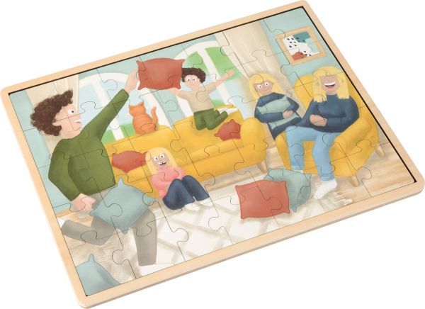 Puzzle Pillow Fight Patchwork
