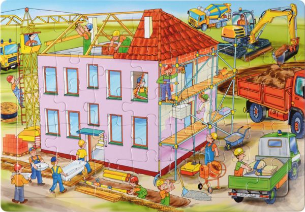 Puzzle construction site