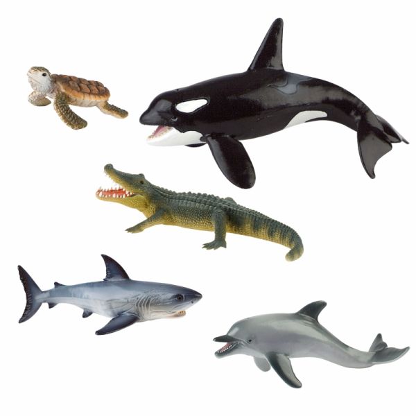 Sea Animals Play Figures set of 5
