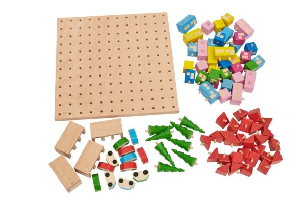 Plug-in Bricks City 89 pcs