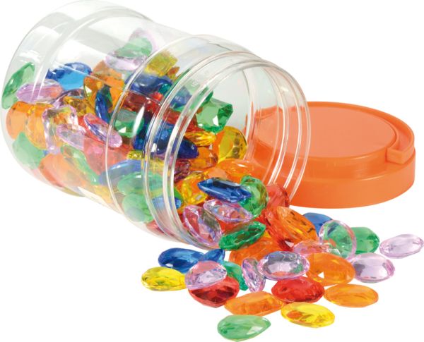 Acryl Juwelen 144 Stück