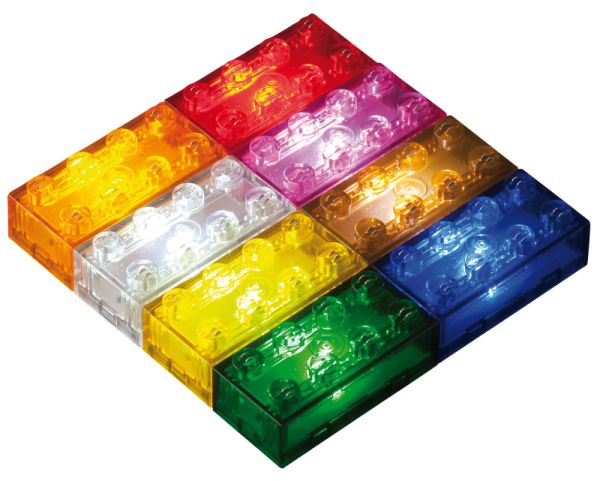 Building Bricks Light Stax KIGA 360 pcs