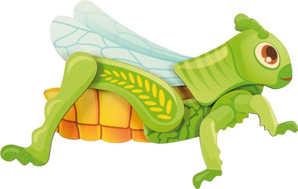 Magnetpuzzle Insekten 6er Set