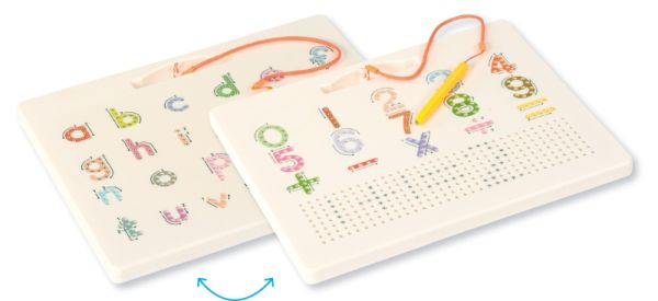 Magnetic Writing Board with Numbers and Lower Case Letters