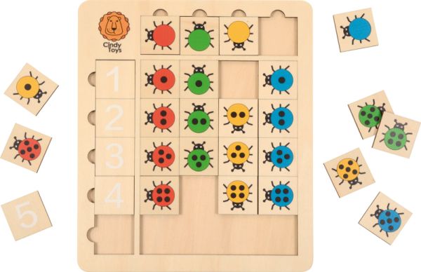 Ladybird Number Puzzle