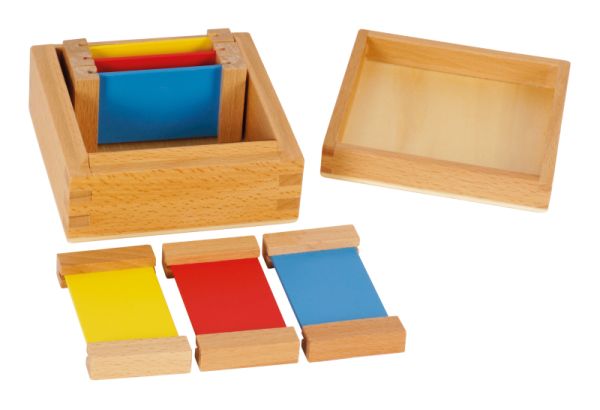 Montessori Farbtäfelchen 3 Paare
