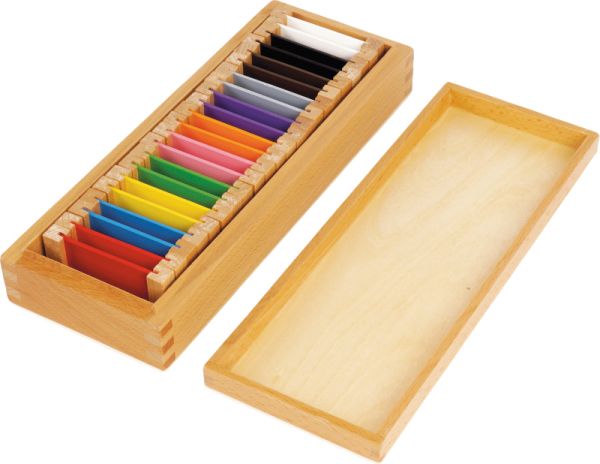 Montessori Farbtäfelchen 11 Paare