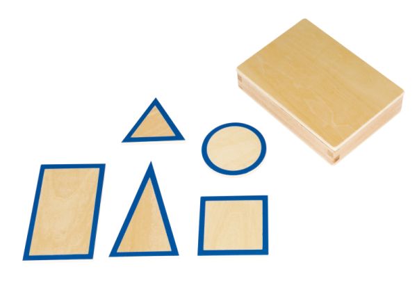 Montessori Geometric Base Shapes in Box
