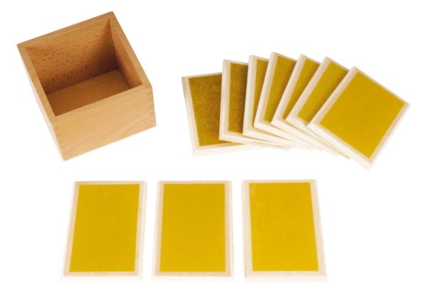 Montessori Tasttäfelchen grob-fein