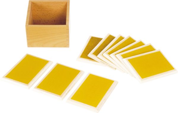 Montessori Tasttäfelchen grob-fein