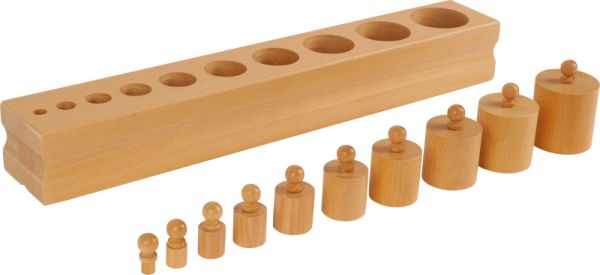 Montessori Block with Cylinders Set 1