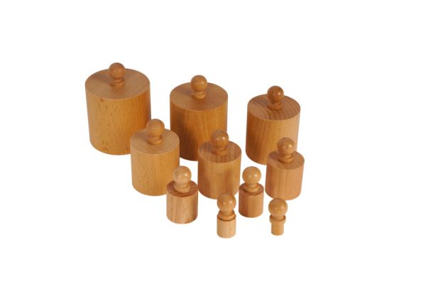 Montessori Block with Cylinders Set 1