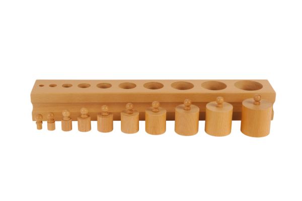 Montessori Block with Cylinders Set 1
