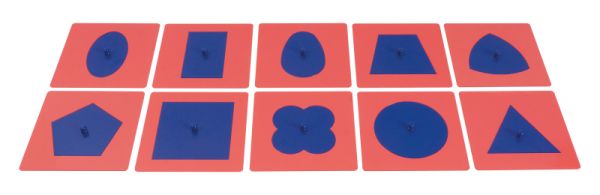 Montessori Metal Insert Figures