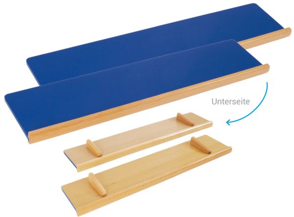 Montessori 2 Ständer für Metallene Einsatzfiguren