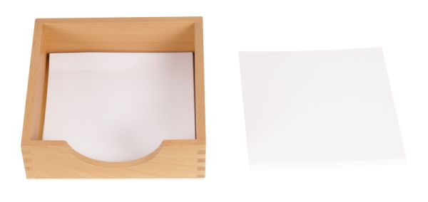 Montessori Einsatzfigurenpapier 100 Blatt