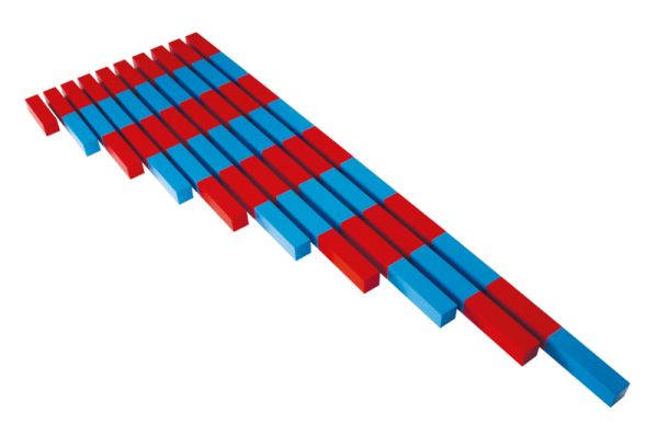Montessori Numerische Stangen