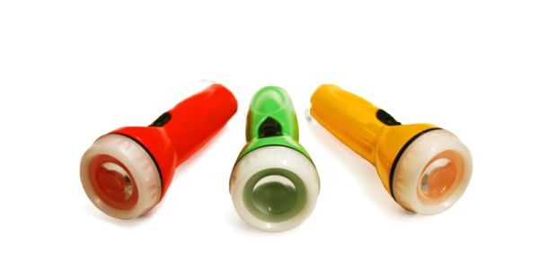 Mini torch with keychain