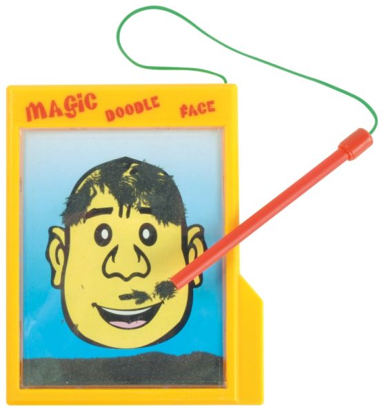 Magnetic powder face