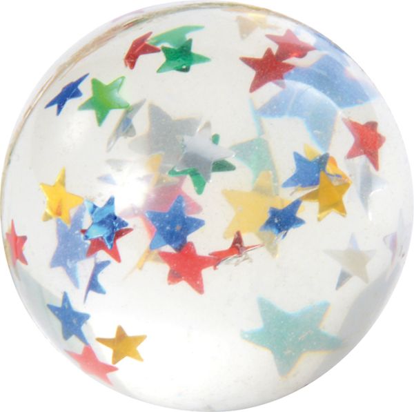 Star Bouncy Ball set of 25