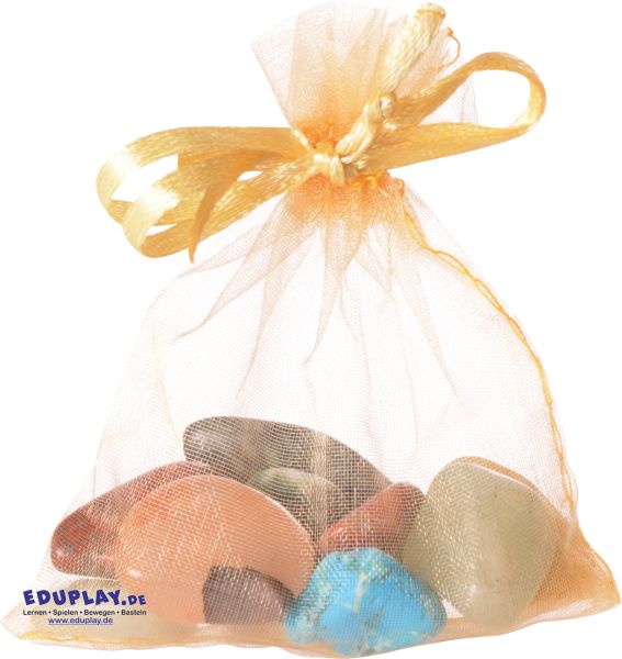 Gemstones large in organza bag