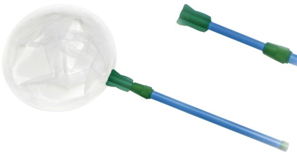 Scoop net with telescope stick