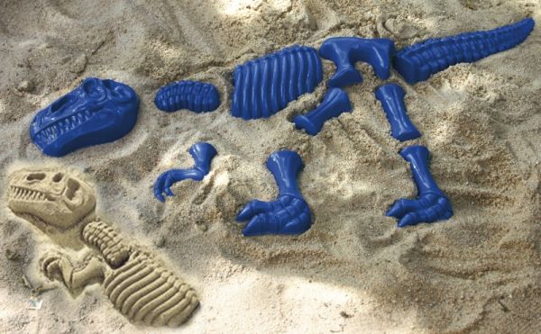 Sand Moulds Tyrannosaurus Rex blue