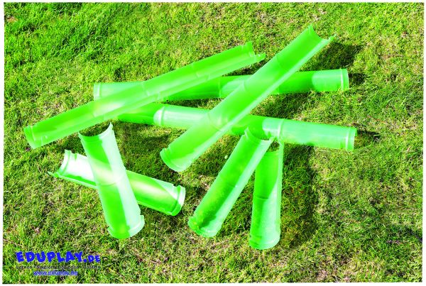 Plastic Bamboo Style Water Channel set of 8
