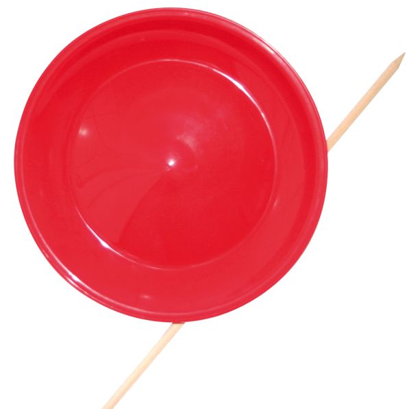 Juggling plate with stick