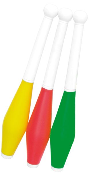Juggling clubs set of 3