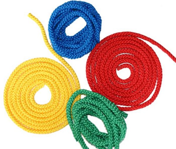 Uniseile farbig sortiert 2,5 m - 4er Satz